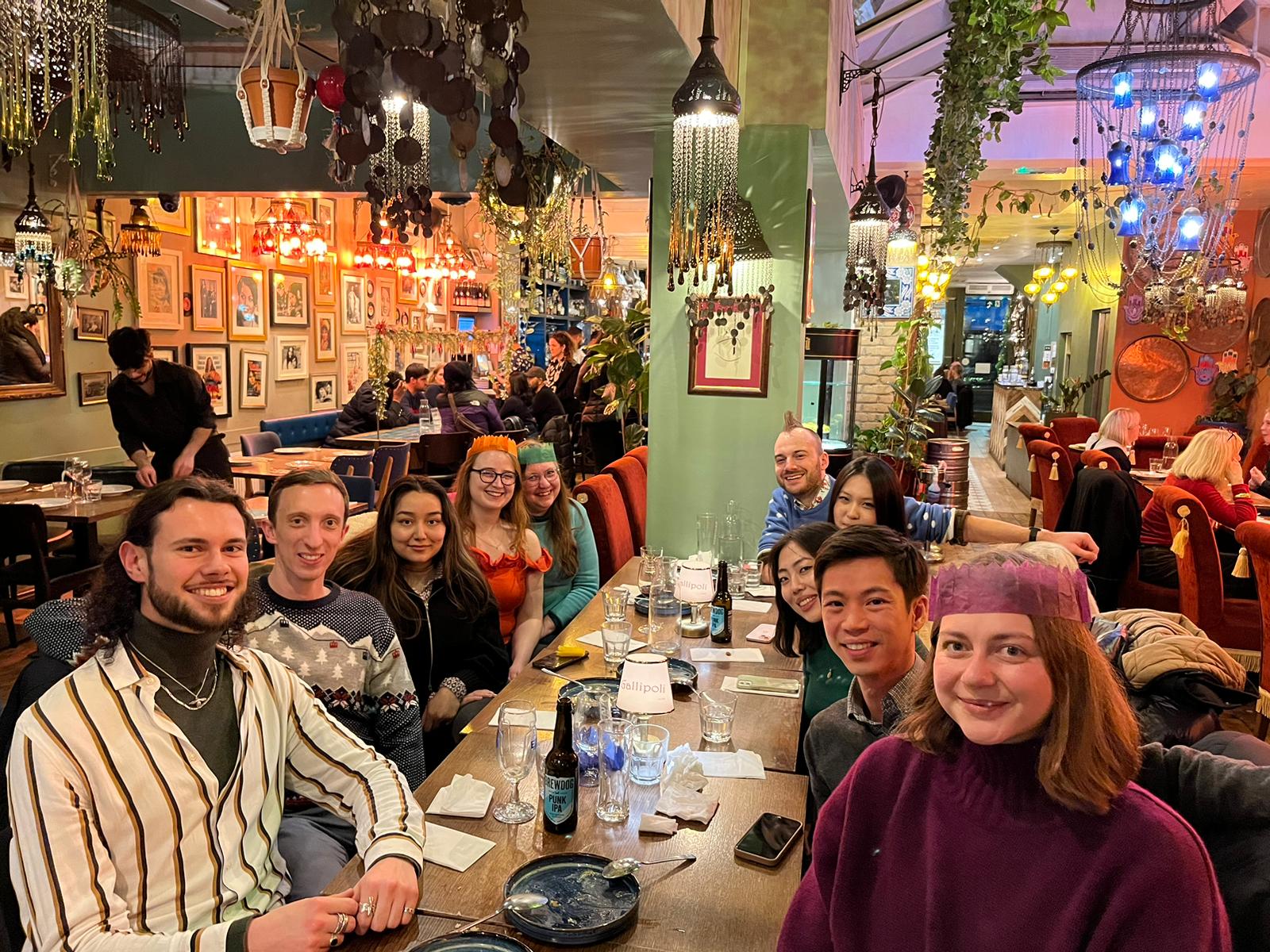 EpiCENTR team at Christmas Meal 2023