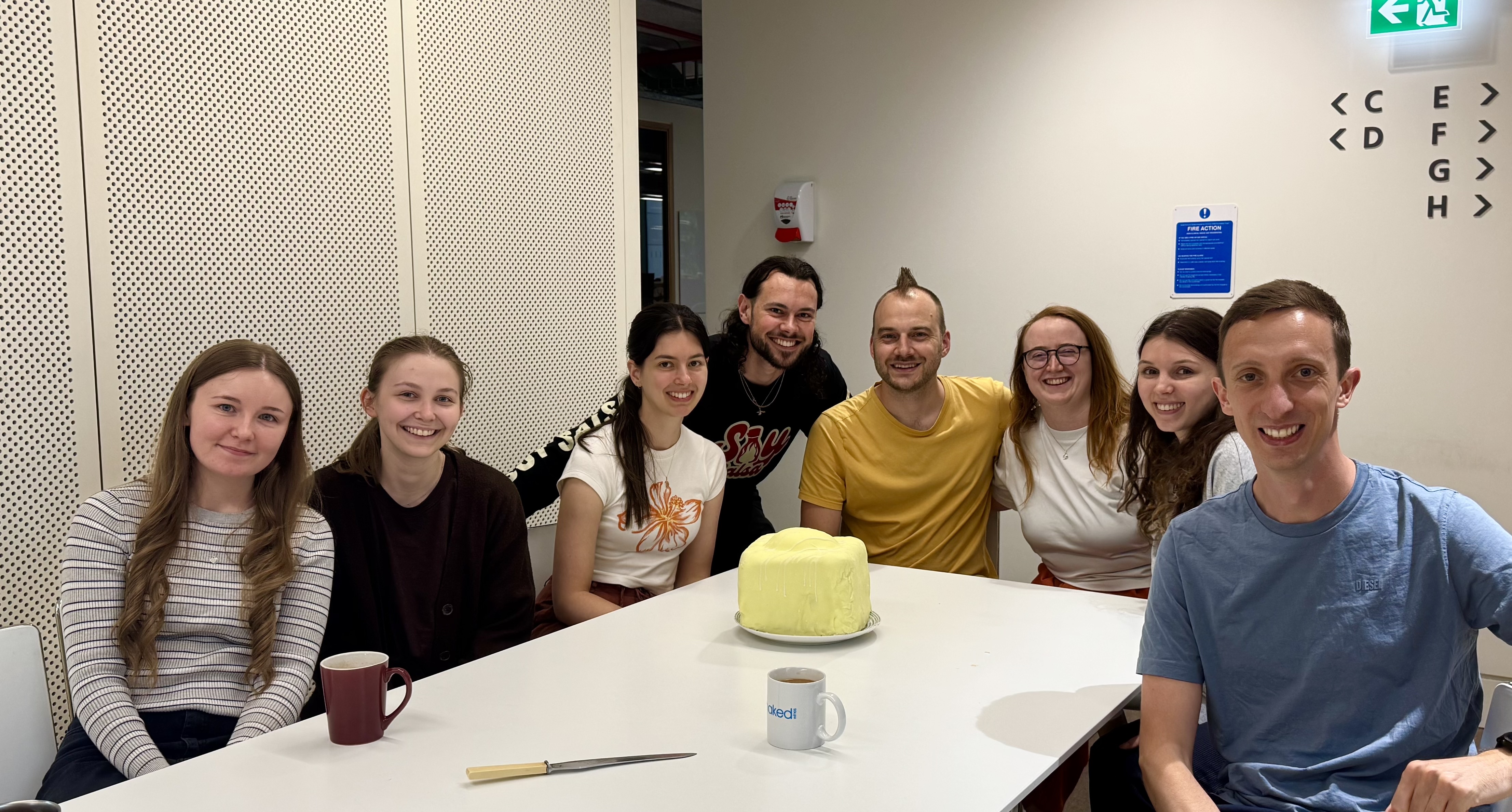EpiCENTR team celebrating Drew's birthday